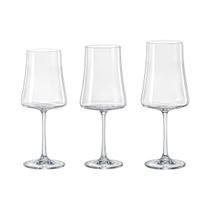 Kit de Taças de Cristal Bohemia Xtra 18 Peças