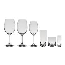 Kit de Taças e Copos De Cristal Bohemia 36 Peças