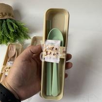 Kit de Talher Feito de Fibras - Uniso / WX Gift