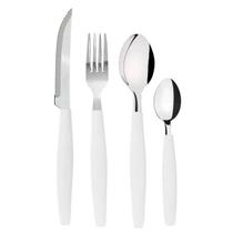 Kit de Talheres Canada Branco 24 Peças Ke Home