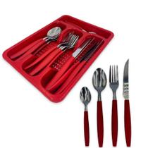 Kit De Talheres Completo Original Em Inox 25 Peças Qualidade Luxo