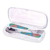 Kit de Talheres Coruja com Case Stephen Joseph Kit de Talheres Coruja com Case Stephen Joseph