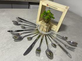 Kit de Talheres de Aço Inox com 16 Peças - Tupperware Kit de Talheres de Aço Inox com 16 Peças - Tupperware