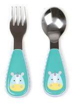 Kit De Talheres Infantil Colher E Garfo Skip Hop Unicornio
