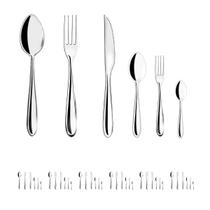 Kit de Talheres Premium Inox 36 pçs Faqueiro Kit de Talheres Premium Inox 36 pçs Faqueiro