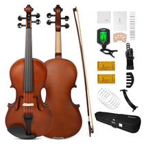 Kit de tamanho completo para violino PHOENIX 4/4 para iniciantes com acessórios Kit de tamanho completo para violino PHOENIX 4/4 para iniciantes com acessórios