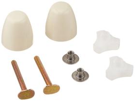 Kit de tampa de parafuso American Standard 7381251-200.0210A EZ-INSTALL Kit de tampa de parafuso American Standard 7381251-200.0210A EZ-INSTALL