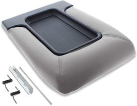 Kit de tampa do console central EcoAuto para 99-07 Silverado Grey Kit de tampa do console central EcoAuto para 99-07 Silverado Grey