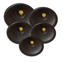 Kit de tampa leve em alumínio 5 peças nos Tamanhos 16,18,20,22 e 24cm