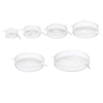 Kit De Tampas De Silicone Com 6 Tamanhos Principal Kit De Tampas De Silicone Com 6 Tamanhos Principal