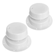 Kit de tampas de ventilação de encanamento luxlead RV para tubos de 1-2 3/8 polegadas (pacote com 2)