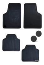 Kit De Tapete Borracha Pointer 4pç Emborrachado Pinado