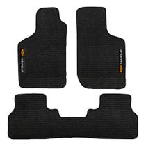 Kit de tapetes 3 peças específico Corsa 2002 / 2012 Carpete Preto Kit de tapetes 3 peças específico Corsa 2002 / 2012 Carpete Preto