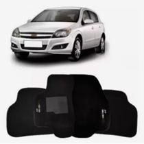 Kit de tapetes 3 peças específico Vectra GT 2007 08 09 10 11 2012 Carpete Preto Kit de tapetes 3 peças específico Vectra GT 2007 08 09 10 11 2012 Carpete Preto