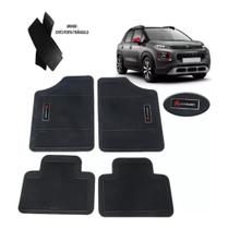 Kit de tapetes 4 peças Universal C3, C4, C5, Ds3 PVC