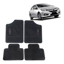 Kit de tapetes 4 peças Universal Civic, City, Fit PVC