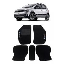 Kit de tapetes 5 Peças Carpete Preto CrossFox 04 05 06 07 08 09 10 11 12 13 Logo Bordado Kit de tapetes 5 Peças Carpete Preto CrossFox 04 05 06 07 08 09 10 11 12 13 Logo Bordado