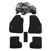Kit de tapetes 5 peças específico Ecosport 2003 04 05 ... 11 12 2013 Carpete Preto Kit de tapetes 5 peças específico Ecosport 2003 04 05 ... 11 12 2013 Carpete Preto