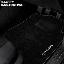 Kit de tapetes 5 peças específico Etios Sedan 2012 a 2021 Carpete Preto
