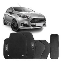 Kit de tapetes 5 peças específico New Fiesta 2014 15 16 ... 21 22 2023 PVC