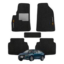 Kit de tapetes 5 peças específico Onix Plus 2020 21 22 23 2024 Carpete Preto Kit de tapetes 5 peças específico Onix Plus 2020 21 22 23 2024 Carpete Preto