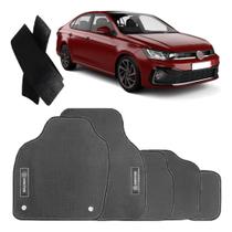 Kit de tapetes 5 peças específico Virtus 2018 19 20 21 2022 PVC