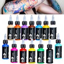 Kit de tatuagem BAODELI 14 unidades de tinta de tatuagem, conjunto de 14 cores, 30 ml/garrafa