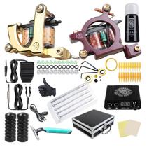 Kit de tatuagem Dragonhawk completo para iniciantes 2 Pro Machine
