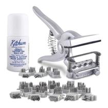 Kit de Tatuagem Jeffers 3/8" Dígitos e Letras + Tinta Kit de Tatuagem Jeffers 3/8" Dígitos e Letras + Tinta