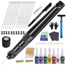 Kit de tatuagem Poke Stick HAWINK Hand DIY com 7 tintas e 20 agulhas Kit de tatuagem Poke Stick HAWINK Hand DIY com 7 tintas e 20 agulhas