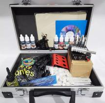 Kit De Tatuagem Profissional Completo Stander X Com Dvd e Maleta de Alumínio - supplytattoo