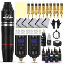 Kit de Tatuagem Sem Fio YILONG com 2 Baterias de 1200mAh Kit de Tatuagem Sem Fio YILONG com 2 Baterias de 1200mAh