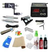 Kit De Tatuagem Tattoo Profissional Completo King - supplytattoo