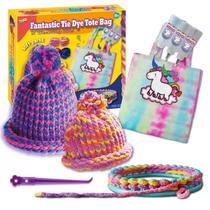 Kit de Tear para Tricô Sixth Space - Chapéu e Bolsa para Crianças (8-12 anos)