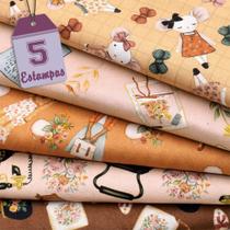 Kit de Tecido Antique (30X70) 5 Estampas