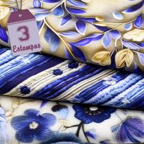 Kit de Tecido Heartsease (30X70) 3 Estampas Kit de Tecido Heartsease (30X70) 3 Estampas