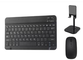 Kit De Teclado E Mouse Bluethooth E Suporte Para Telefone/tablet Kit De Teclado E Mouse Bluethooth E Suporte Para Telefone/tablet