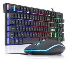 Kit De Teclado E Mouse Gamer Exbom Bk-g550 De Cor Preto