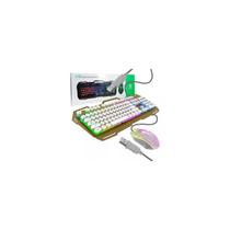 Kit de teclado e mouse J-32 RGB para jogadores com tecnologia de membrana Kit de teclado e mouse J-32 RGB para jogadores com tecnologia de membrana