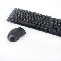 Kit de teclado e mouse sem fio compatível com todos os sistemas operacionais