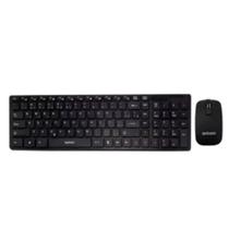 Kit de teclado e mouse sem fio Exbom Bk-S1000 Português Kit de teclado e mouse sem fio Exbom Bk-S1000 Português