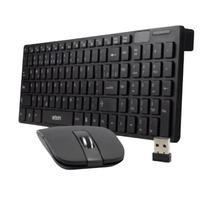 Kit De Teclado E Mouse Sem Fio Exbom Bk-S1000 Português