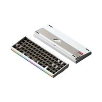 Kit De Teclado Mecânico RGB Weikav NUT65 Em Alumínio Com Dupla Vedação 6000mAh Acessórios Para