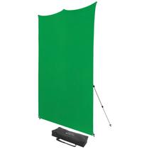 Kit de tela verde Backdrop Westcott X-Drop Pro de 2,4 x 2,4 m