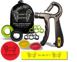 Kit de Terapia para Mãos JoAnn's Journey - Ferramentas de Reabilitação para AVC Kit de Terapia para Mãos JoAnn's Journey - Ferramentas de Reabilitação para AVC