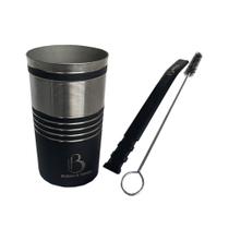 Kit de Terere Copo Redondo + Bomba Tela V6 + Escova De Limpeza Luxo Preto Kit de Terere Copo Redondo + Bomba Tela V6 + Escova De Limpeza Luxo Preto