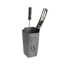 Kit de Terere Copo Sextavado + Bomba V6 Inox + Escova De Limpeza