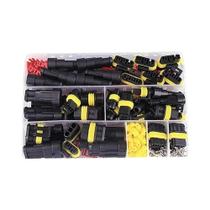 Kit De Terminais De Conector Elétrico Automotivo À Prova d'Água Para Lâmpada Xenon HID