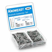 Kit de terminais de conectores Knoweasy Deutsch 80 pares tamanho 16 Kit de terminais de conectores Knoweasy Deutsch 80 pares tamanho 16