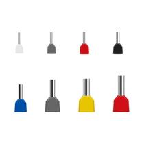 Kit De Terminais De Conexão De Cabos Multiuso Com 750PCS De Terminais De Fio Duplo Com Caixa Kit De Terminais De Conexão De Cabos Multiuso Com 750PCS De Terminais De Fio Duplo Com Caixa